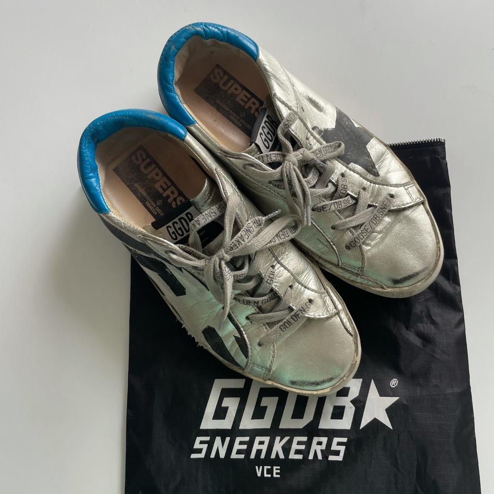 Golden Goose Superstar Metallic Sneakers